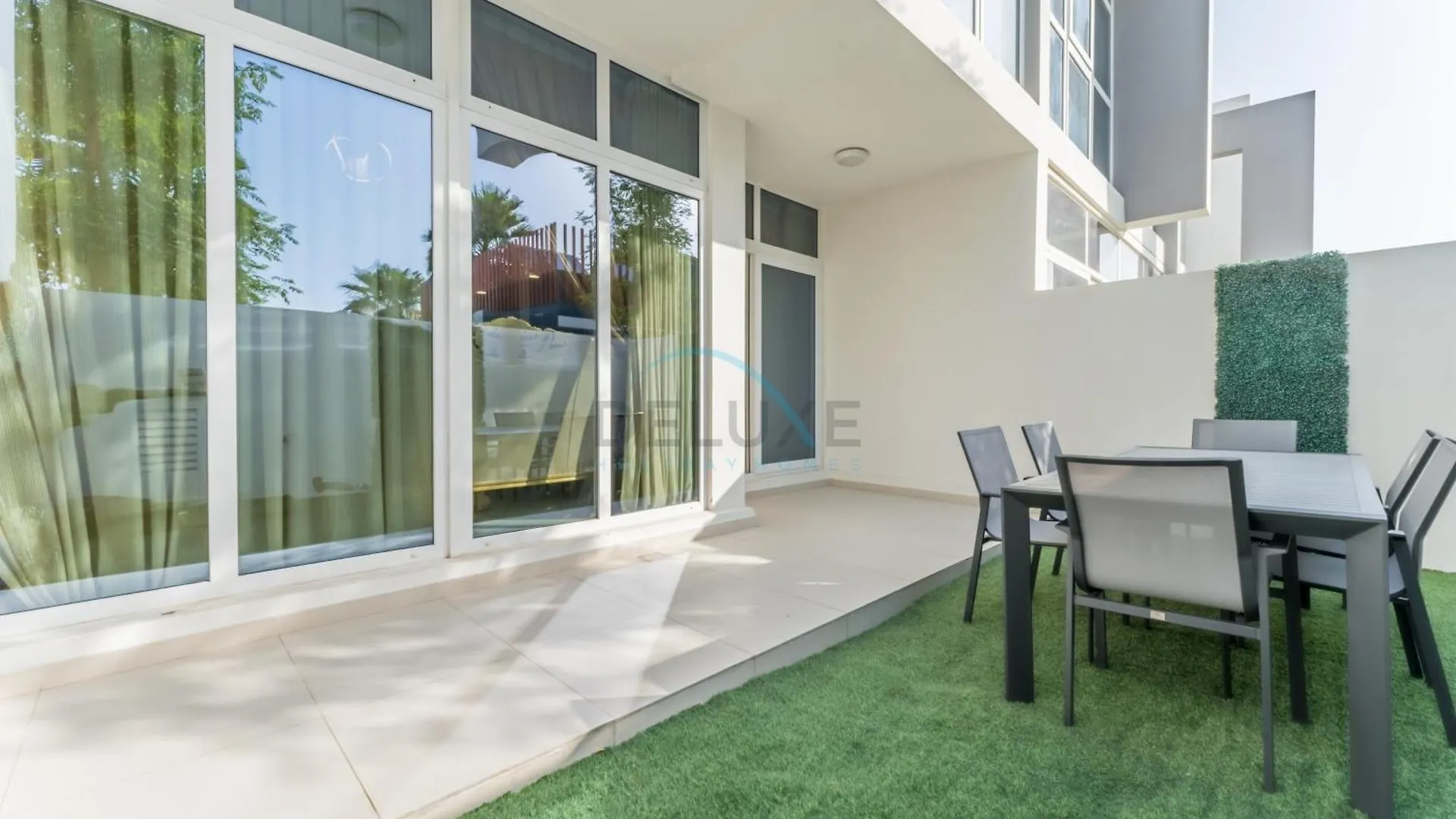 Community And Pool View 3Br Townhouse, Minutes From Desert Camp,Damac Hills 2 Amargo By Deluxe Holiday Homes Dubai 0*,