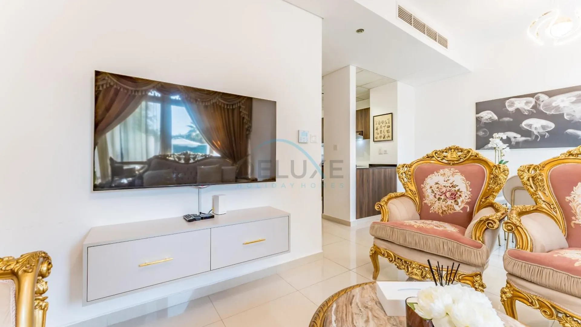 Apartment Community And Pool View 3Br Townhouse, Minutes From Desert Camp,Damac Hills 2 Amargo By Deluxe Holiday Homes Dubai