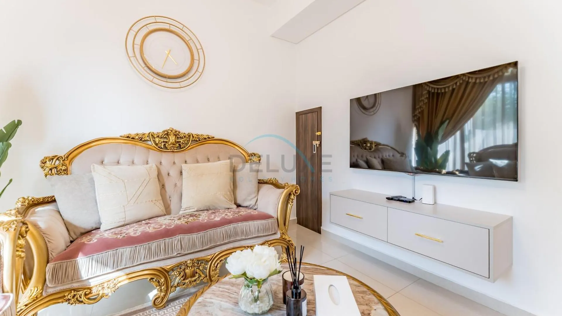 Community And Pool View 3Br Townhouse, Minutes From Desert Camp,Damac Hills 2 Amargo By Deluxe Holiday Homes Dubai Apartment