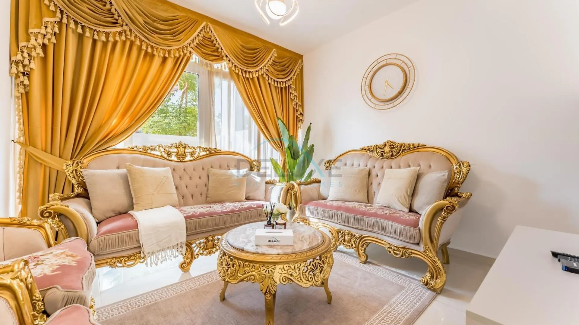 Apartment Community And Pool View 3Br Townhouse, Minutes From Desert Camp,Damac Hills 2 Amargo By Deluxe Holiday Homes Dubai