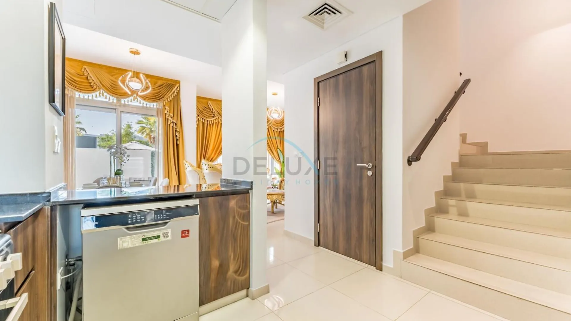 Community And Pool View 3Br Townhouse, Minutes From Desert Camp,Damac Hills 2 Amargo By Deluxe Holiday Homes Dubai 0*,  United Arab Emirates