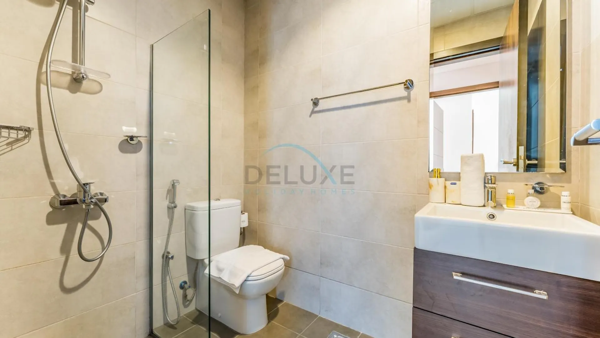 Community And Pool View 3Br Townhouse, Minutes From Desert Camp,Damac Hills 2 Amargo By Deluxe Holiday Homes Dubai Apartment