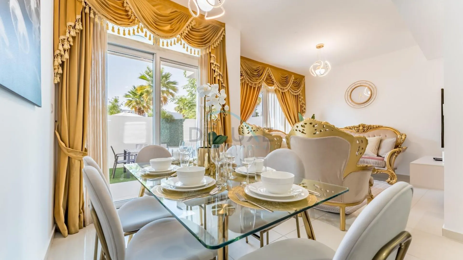 Community And Pool View 3Br Townhouse, Minutes From Desert Camp,Damac Hills 2 Amargo By Deluxe Holiday Homes Dubai
