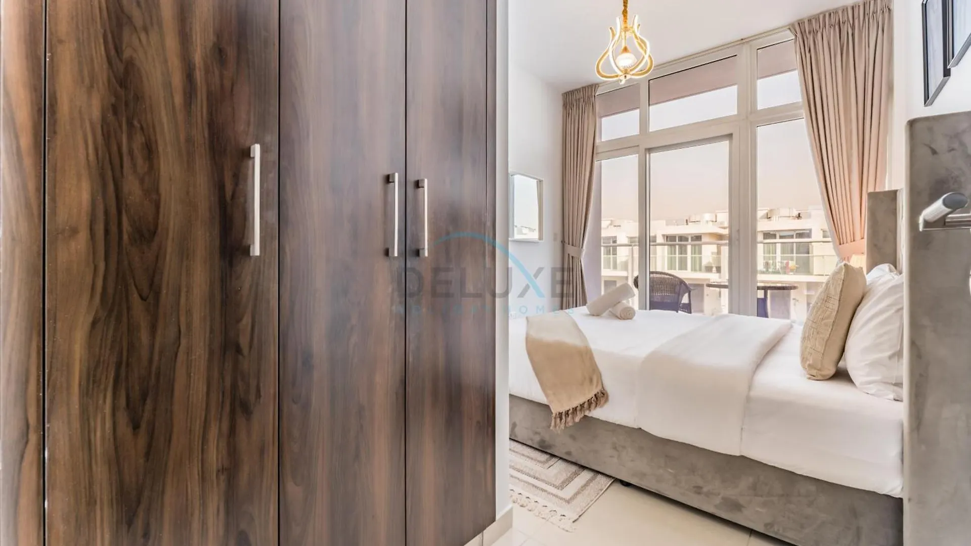 Community And Pool View 3Br Townhouse, Minutes From Desert Camp,Damac Hills 2 Amargo By Deluxe Holiday Homes Dubai